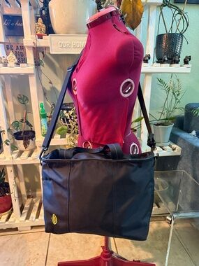 Timbuk2 Black Messenger/Tote Bag- pre-loved, excellent condition